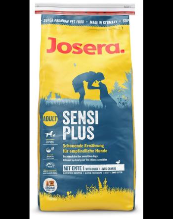 JOSERA Dog Sensiplus Hrana uscata cu rata pentru caini sensibili 15 kg+ Josera geanta GRATIS