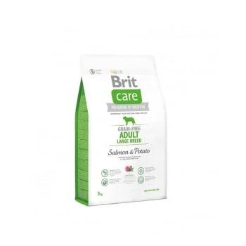 Brit Care Grain Free Adult Large Breed Somon si Cartofi, 3 kg