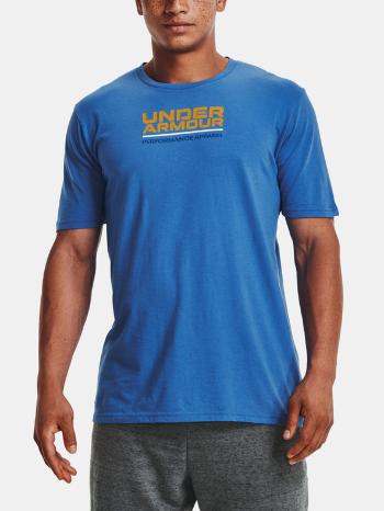 Under Armour UA Wordmark SS Tricou Albastru