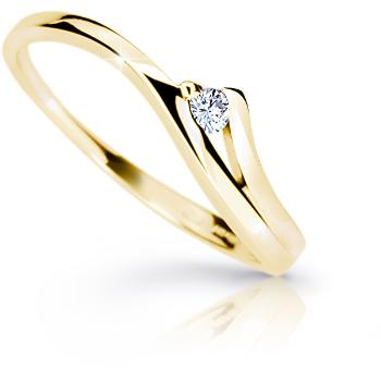 Cutie Diamonds Inel fermecător din aur galben cu diamant DZ6818-1718-00-X-1 48 mm