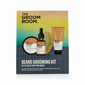 Dirty Works Set de îngrijire pentru barbă Groom Room 4 buc