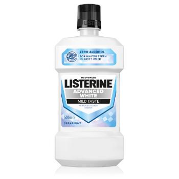 Listerine Apă de gură cu efect de înălbire Advanced White Mild Taste 500 ml