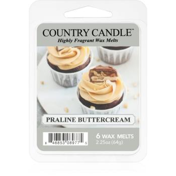 Country Candle Praline Buttercream ceară pentru aromatizator 64 g