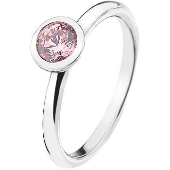 Hot Diamonds Inel din argint Emozioni Scintilla Pink Compassion ER017 54 mm
