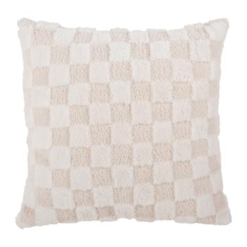 Pernă decorativă din micropluș/cocolino 45x45 cm Checker – PT LIVING