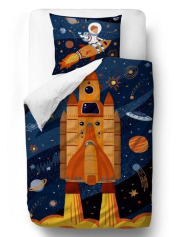 Domnul. Little Fox Bedding Shuttle - pătură pernă 100 x 130 cm: 60 x 40 cm