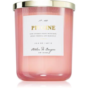 DW Home Atelier de Bougies Pivoine lumânare parfumată 427 g