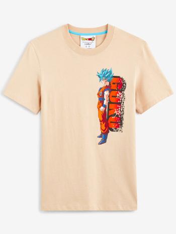 Celio Dragon Ball Super Tricou Bej