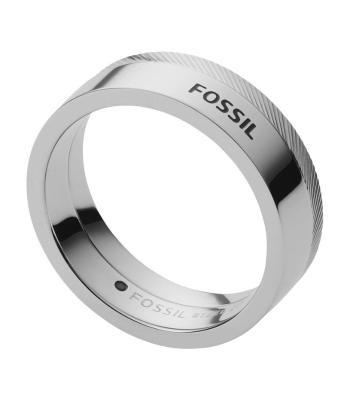 Fossil Inel elegant pentru bărbați din oțel JF03997040 67 mm