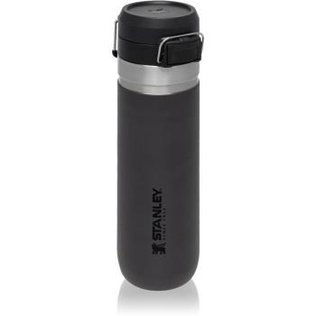 Stanley Quick Flip Go Bottle sticlă termos Charcoal 700 ml