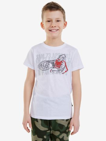 Sam 73 Peter Tricou pentru copii Alb