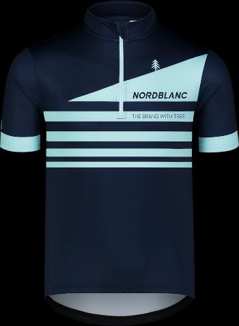 Ciclism masculin jersey Nordblanc Pierdut albastru NBSMF7432_MOB