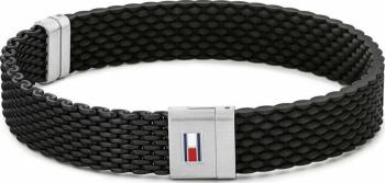 Tommy Hilfiger Brățară neagră din silicon pentru bărbați 2790240 19.5 cm