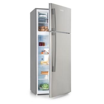 Klarstein Jumbo Cool, frigider si congelator, 510 L, 7 trepte de racire, argintiu
