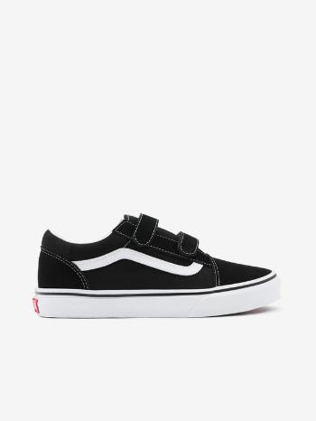 Vans Youth Old Skool Hook And Loop Teniși pentru copii Negru