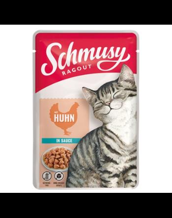 SCHMUSY RAGOUT hrana umeda pisica, pui in sos 100 g