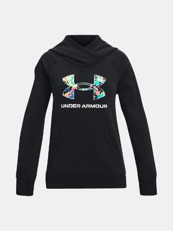 Under Armour Rival Logo Hoodie Hanorac pentru copii Negru