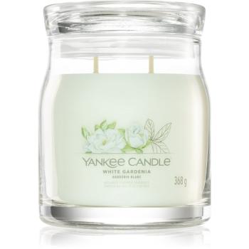 Yankee Candle White Gardenia lumânare parfumată Signature 368 g