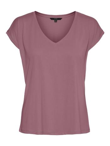 Vero Moda Tricou pentru femei VMFILLI Relaxed Fit 10247666 Mesa Rose XS