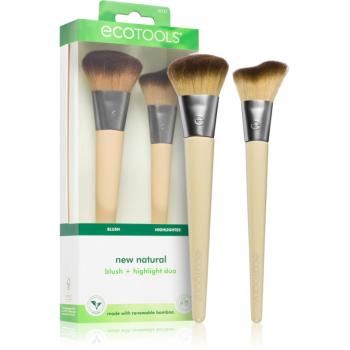 EcoTools New Natural set perii machiaj (faciale)