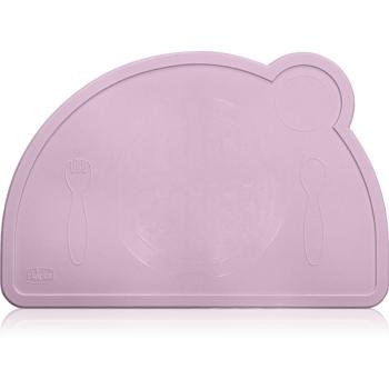 Chicco Placemat suport pentru farfurie din silicon Pink 18m+ 1 buc