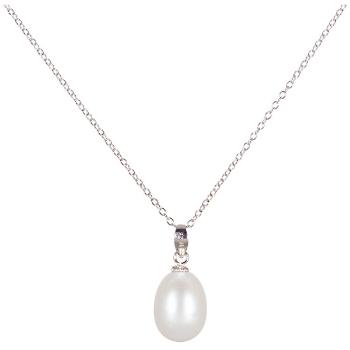 JwL Luxury Pearls Colier din argint cu perla dreapta 45cm JL0436 55 cm