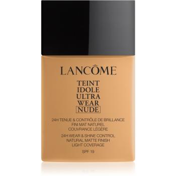 Lancôme Teint Idole Ultra Wear Nude make-up usor matifiant culoare 051 Châtaigne 40 ml