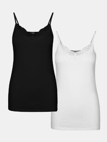 Vero Moda Inge Top 2 buc Alb