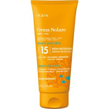 PUPA Milano Cremă de protecție solară SPF 15 (Sunscreen Cream) 200 ml