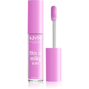 NYX Professional Makeup This is Milky Gloss lip gloss hidratant culoare 03 - Lilac splash 4 ml