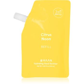 HAAN Hand Care Citrus Noon spray de curățare pentru mâini antibacterial Refil 100 ml