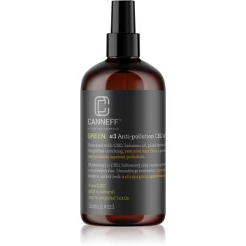 Canneff Green Anti-pollution CBD & Plant Keratin Hair Spray ingrijire leave-in pentru păr 200 ml