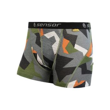 Pentru bărbaţi pantaloni scurți Sensor MERINO impresiona safari / camuflaj 19200023