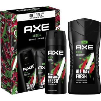 Axe Africa set cadou (pentru corp) pentru bărbați