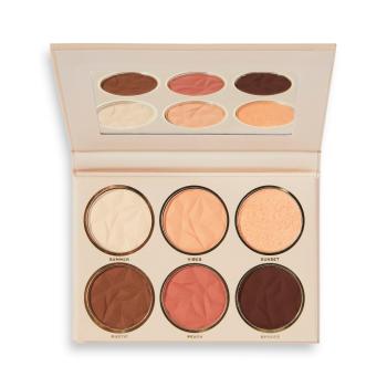 Revolution PRO Paletă cu 6 farduri de ochi Glam Mood Golden Hour 6 x 2 g