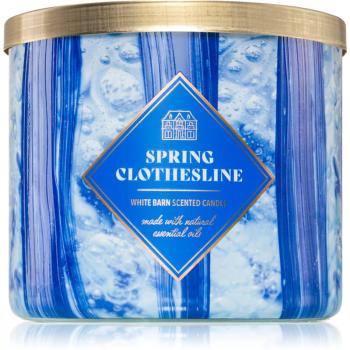 Bath & Body Works Spring Clothesline lumânare parfumată 411 g