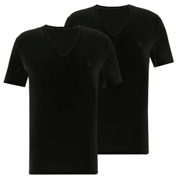 Calvin Klein Set tricou pentru bărbați CK One S/S V Neck 2PK NB2408A-001 L