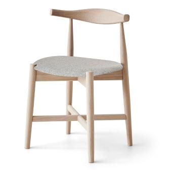 Scaun de dining bej/în culoare naturală din lemn de stejar Dora – Hammel Furniture