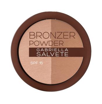 Gabriella Salvete Pulbere bronzantă SPF 15 (Bronzer Powder Duo) 8 g