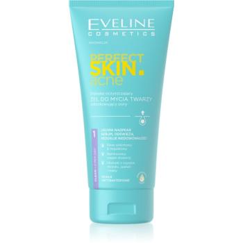 Eveline Cosmetics Perfect Skin .acne gel de curatare profunda pentru ten acneic 150 ml