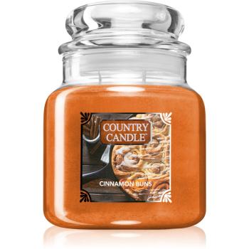 Country Candle Cinnamon Buns lumânare parfumată 453 g