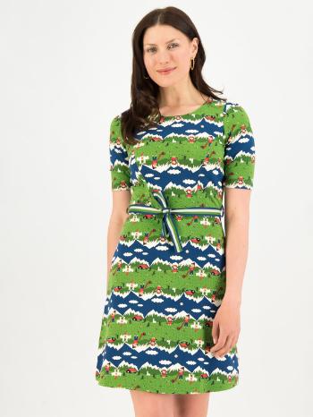 Blutsgeschwister Rochie Verde