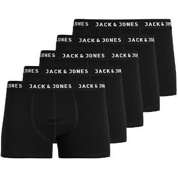 Jack&Jones 5 PACK -boxeri pentru bărbați JACHUEY 12142342 Black M