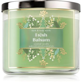 Bath & Body Works Fresh Balsam lumânare parfumată 411 g