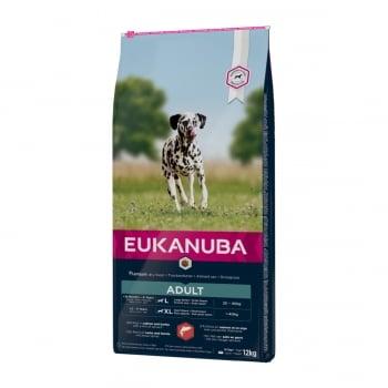 EUKANUBA Basic Adult L-XL, Somon și Orz, hrană uscată câini, 12kg