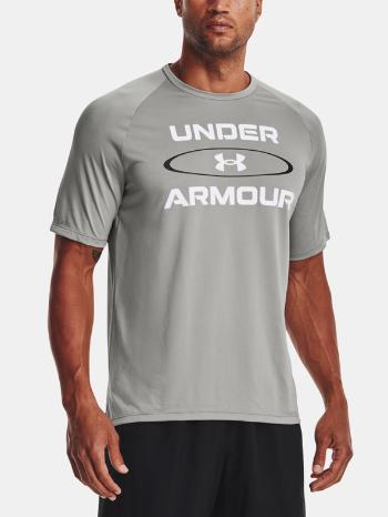 Under Armour UA Tech 2.0 WM Graphic SS Tricou Gri