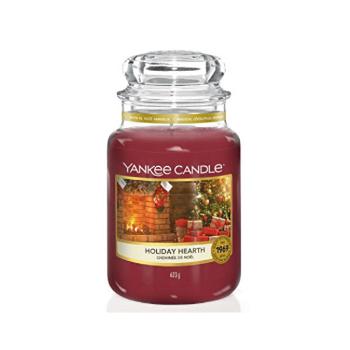 Yankee Candle Lumânare parfumatăClassic mare Holiday Hearth 623 g