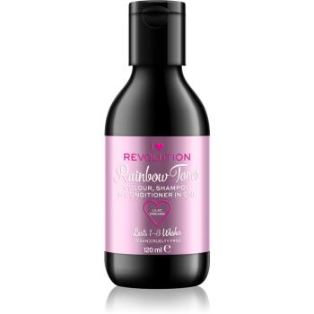 I Heart Revolution Rainbow Shots șampon spălare pentru păr culoare Lilac Dreams 100 ml