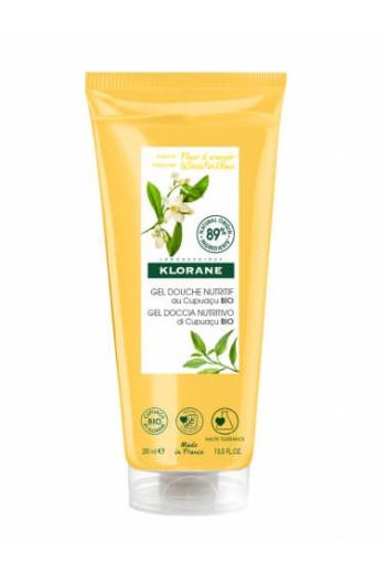 Klorane Gel de duș nutritiv Bio Flori de portocal (Nourishing Shower Gel) 200 ml