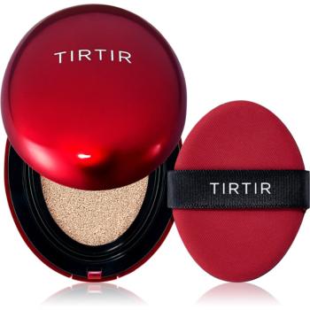 TIRTIR Mask Fit Red Cushion Mini burete cu machiaj de lungă durată cu o protectie UV ridicata culoare 21C Cool Ivory 4.5 g